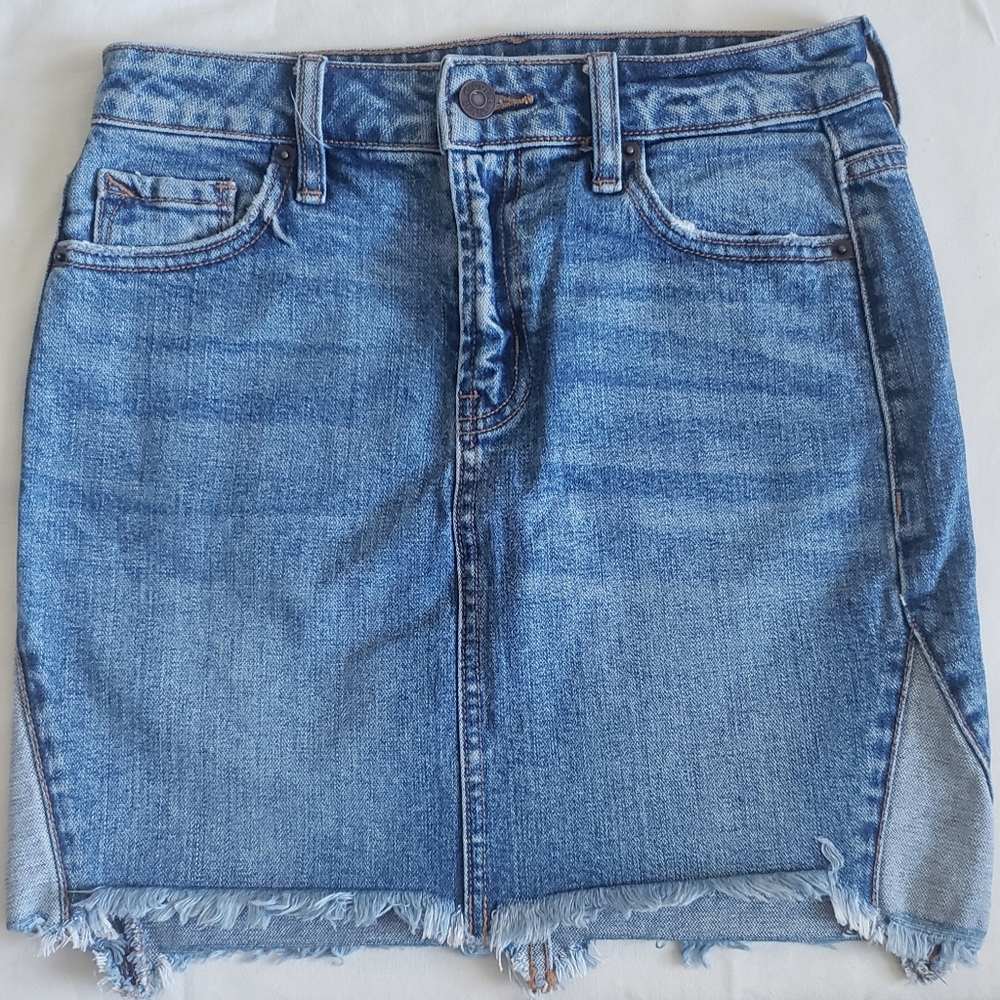 Hidden jean skirt